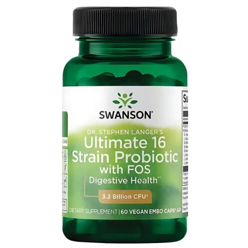 Swanson - Ultimate 16 Strain Probiotic - 60 kapsułek Swanson - Ultimate 16 Strain Probiotic - 60 kapsułek